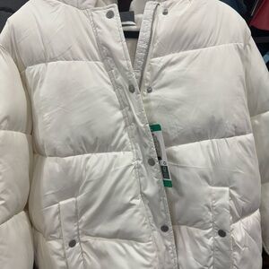 32 Degrees Snowy White Puffer Jacket